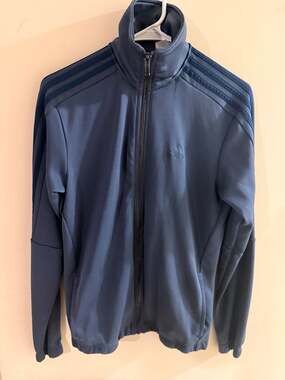 Men's adidas Tiro Primegreen Full-Zip Track Jacket Navy Blue